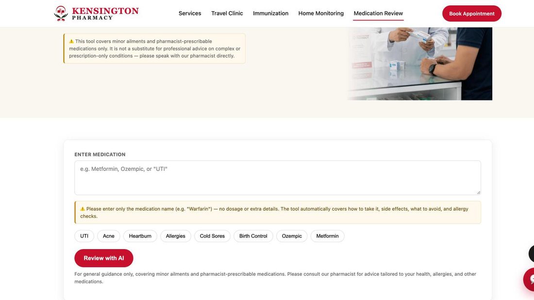 AI medication review