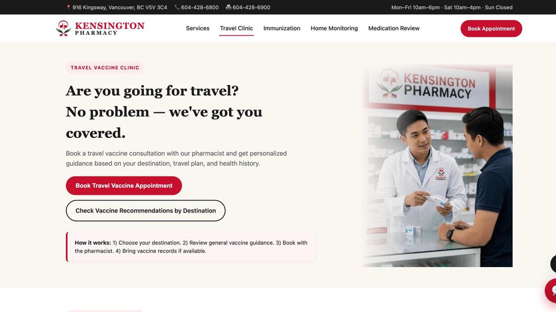 Travel clinic